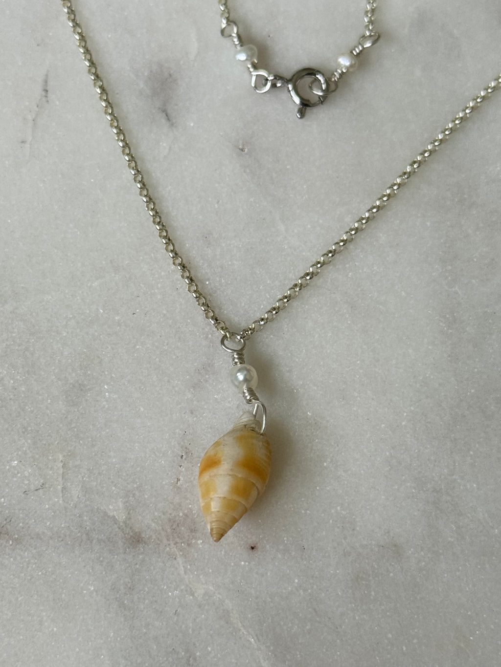 Sterling Silver Miter Necklace - made in Hawaii