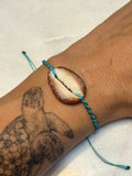 Macrame Seashell Bracelet - waterproof and adjustable - Beach Jewelry