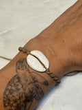 Macrame Seashell Bracelet - waterproof and adjustable - Beach Jewelry