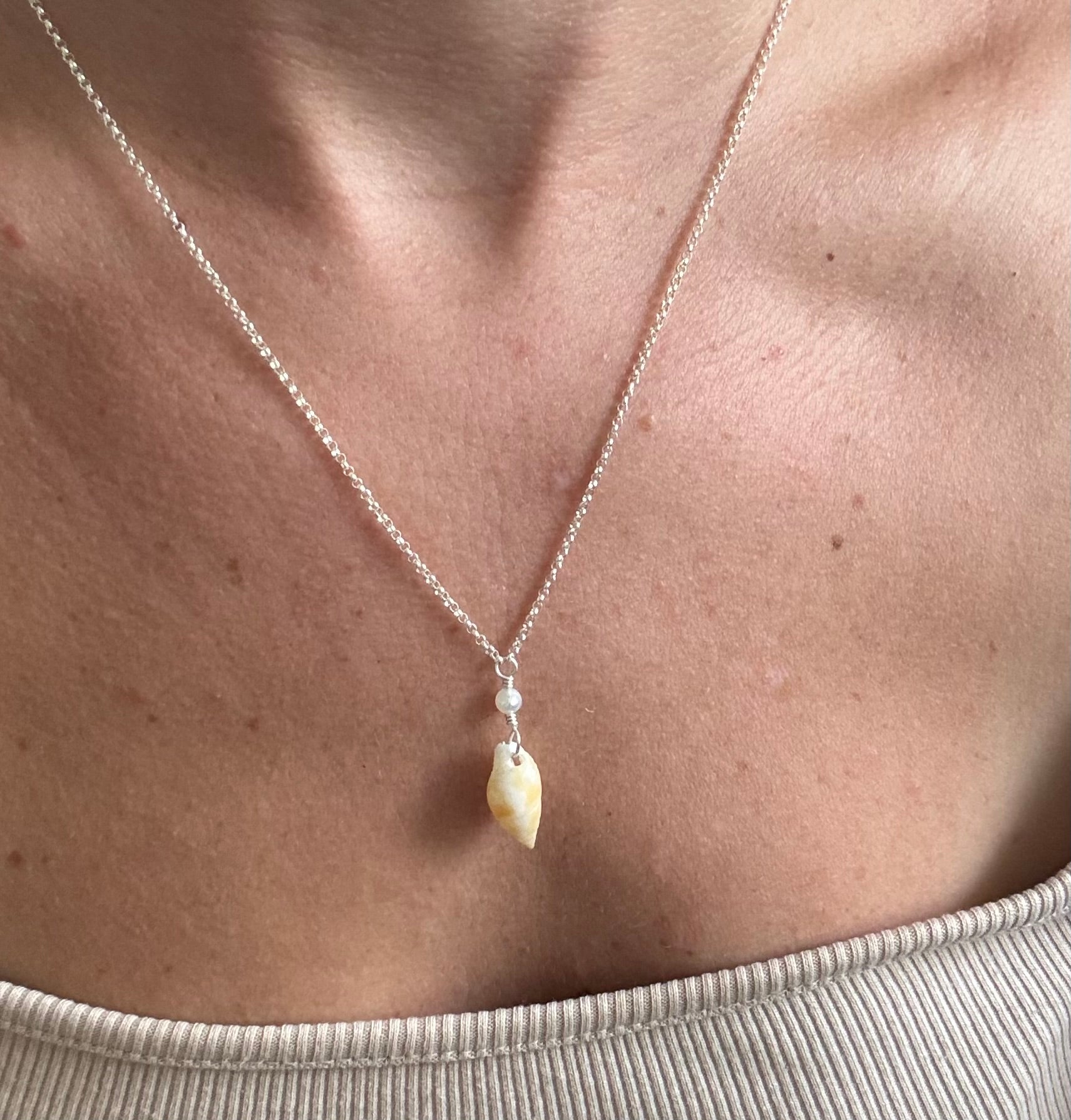 Sterling Silver Miter Necklace - made in Hawaii