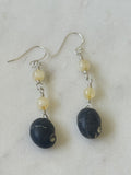 Sterling Silver Hawaiian Pipipi Nerite Shell Earrings - Beach Jewelry