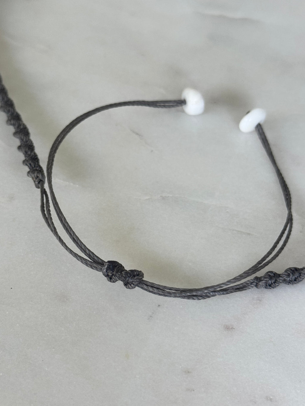 Koa Wood Necklace - Macrame - adjustable and waterproof
