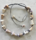 Hawaiian Cone Shell Choker - adjustable and waterproof - beach jewelry