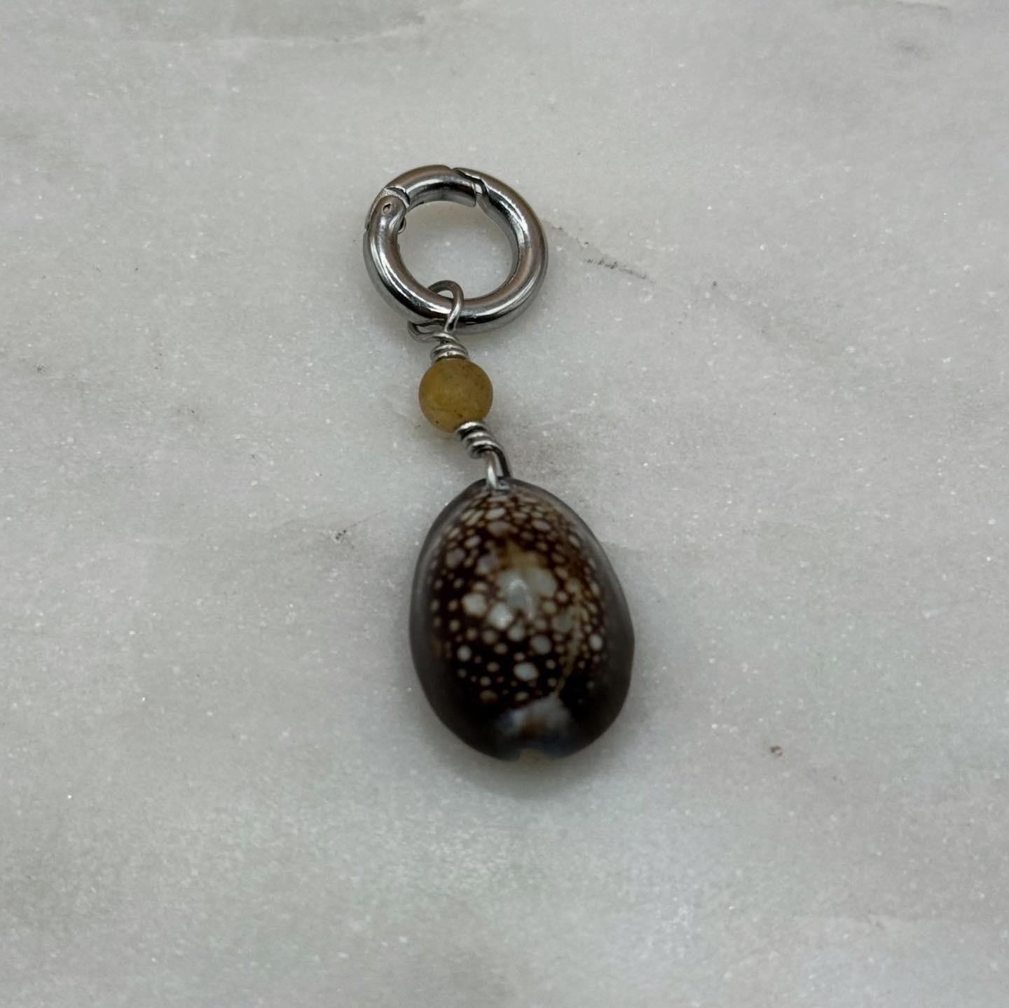 Seashell Bikini Charm - Stainless Steel - Beach Accessories